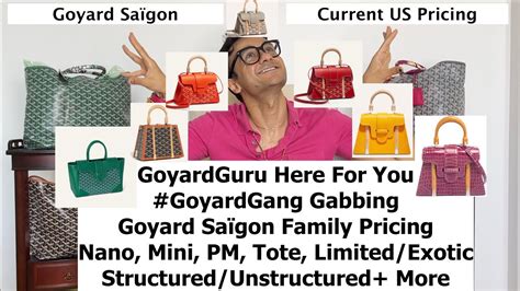 goyard retail prices reddit|Current Goyard PRICES Worldwide .